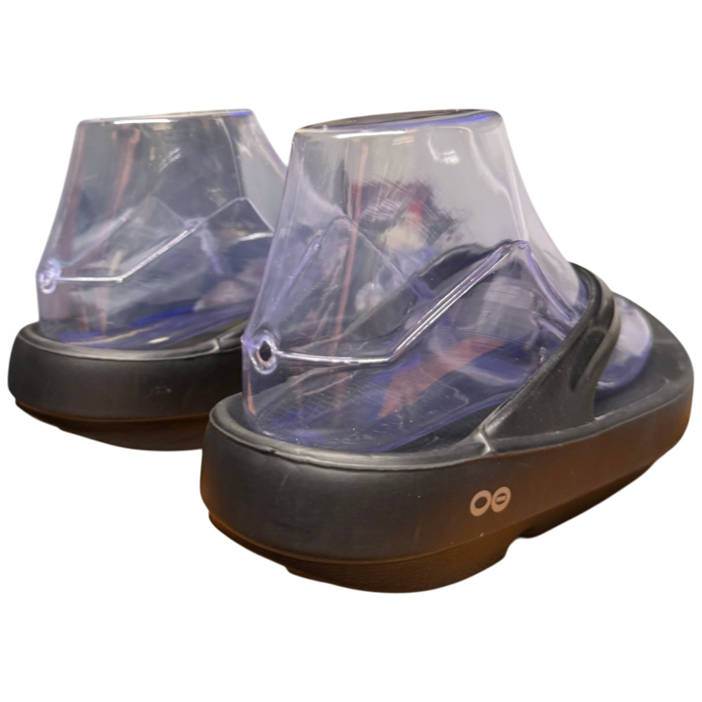 OOFOS OOlala Women's 7 Recovery Sandals Comfort Flip Flops Thong Recovery - Picture 5 of 13